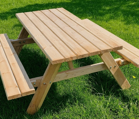 Meble ogrodowe | Stół piknikowy piwny ogrodowy grubość deski 42mm nieimpregnowany Meble ogrodowe | Stół piknikowy piwny ogrodowy grubość deski 42mm nieimpregnowany